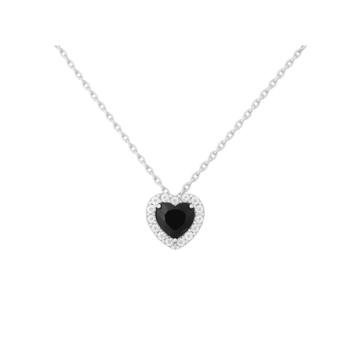 سلسله بنادورا قلب اسود- Pandora necklace heart