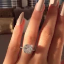 طقم الالماس Diamond necklace and ring