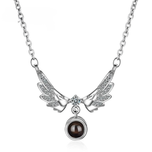 سلسله عدسه جناح – Wing lens necklace