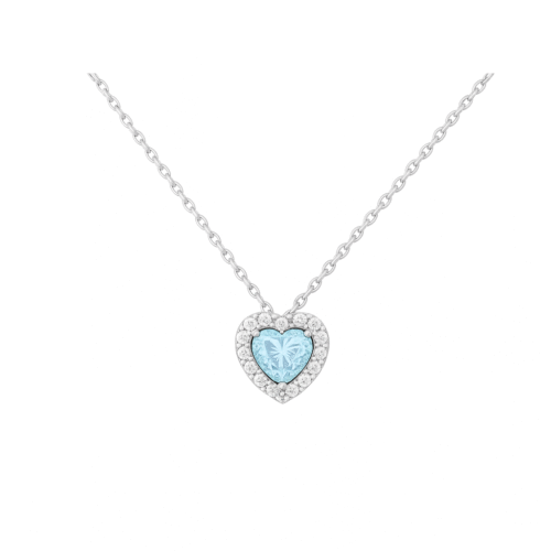 سلسله بنادورا قلب بيبي بلو – Pandora necklace heart