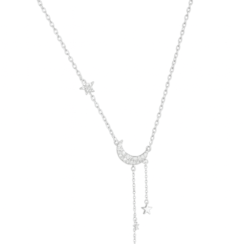 سلسله هلال ونجمه – Crescent & star necklace