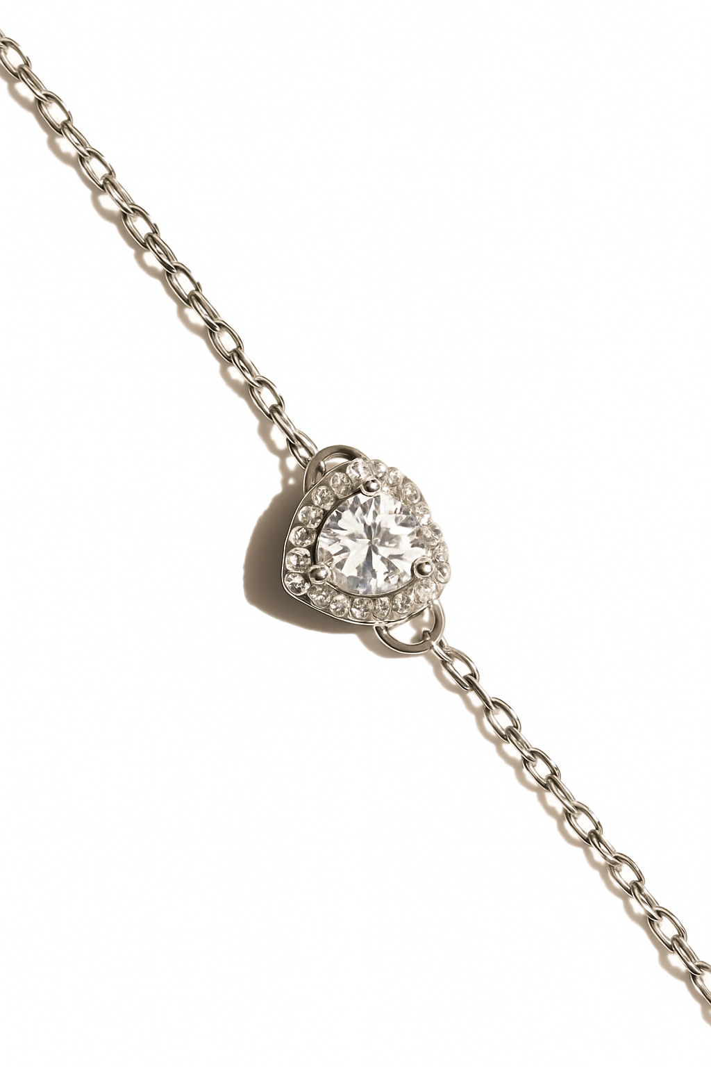 انسيال بنادورا قلب أبيض – Brislet Panadora