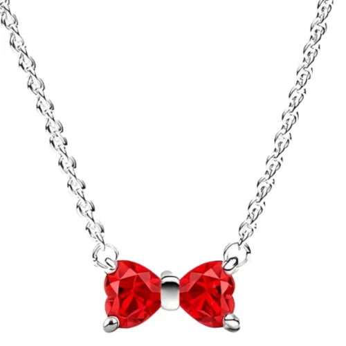 سلسله بنادورا فيونكه احمر – Pandora necklace red