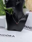 سلسله بنادورا فيونكه احمر – Pandora necklace red