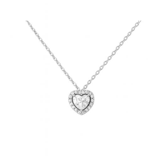 سلسله بنادورا قلب ابيض – Pandora necklace White heart