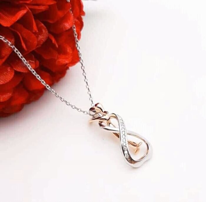 ⁦سلسله انفنتى Infinity necklace⁩ - الصورة ⁦2⁩