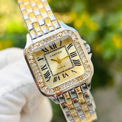 كارتير القرص بيج – سوار فضي ذهبي