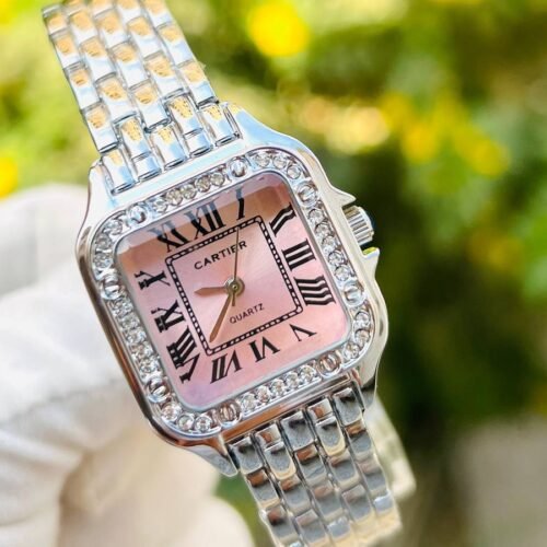 كارتير القرص بينك – سوار فضي