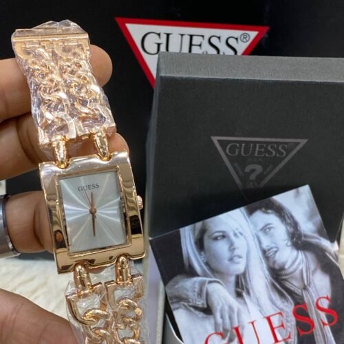 ساعةGUESS حريمي روز جولد