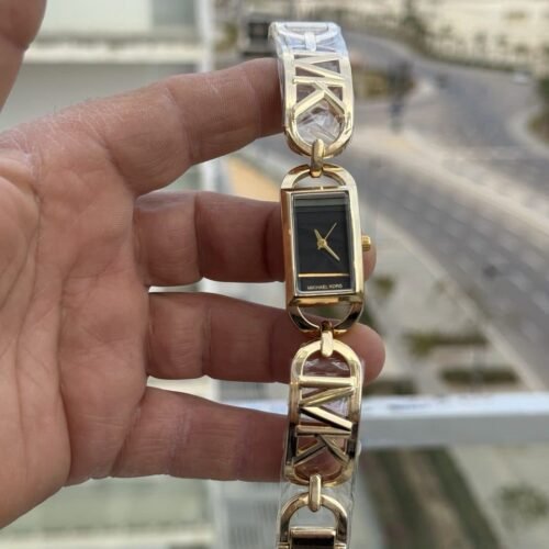 ساعة mk حريمي جولد (اسود)