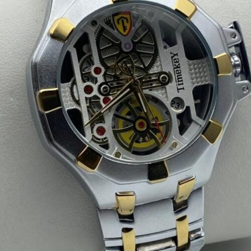 ساعة Versace  رجالى سيلفر * جولد