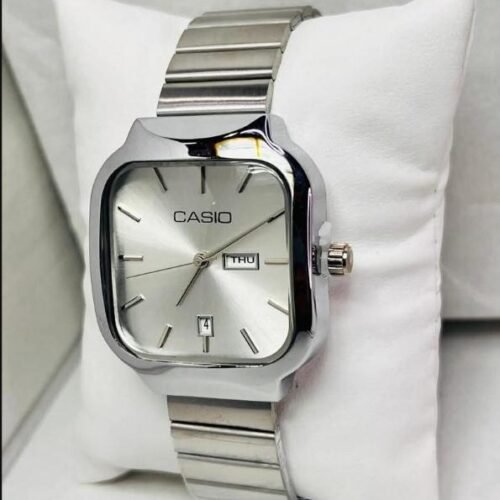 ساعه كاسيو رجالي – سيلفر