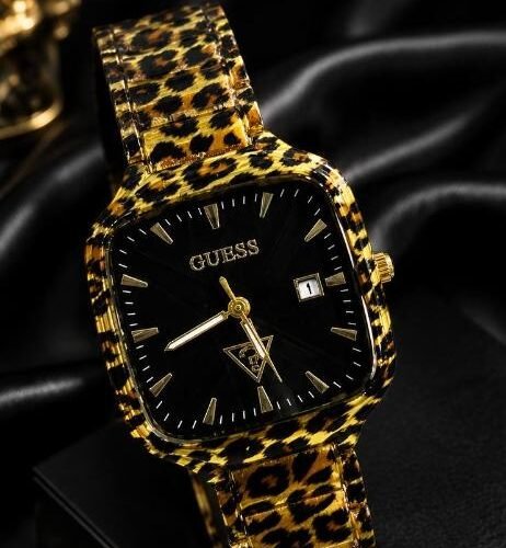 ساعه جيس- GUESS (تايجر*اسود)معدن