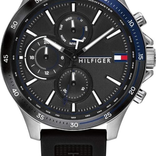 ساعة تومي هيلفيغر Tommy Hilfiger(أسود)